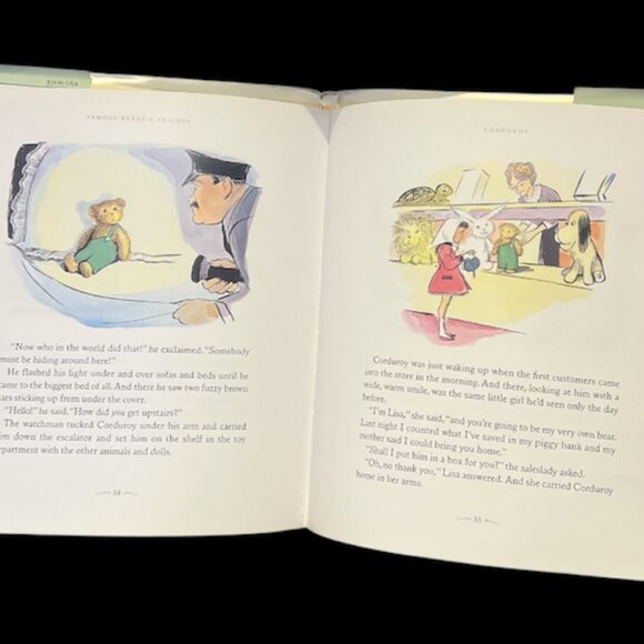 BOOK Famous Bears & Friends Stories Poems Songs Janet Wyman Coleman 2002 - Picture 6 of 7